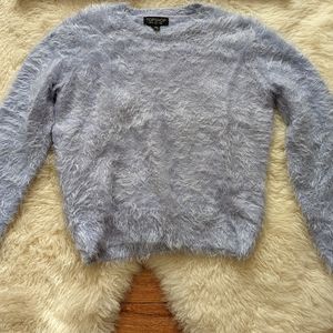 *set of 2* TOPSHOP sweaters size 2 knitted pink / fluffy lavender